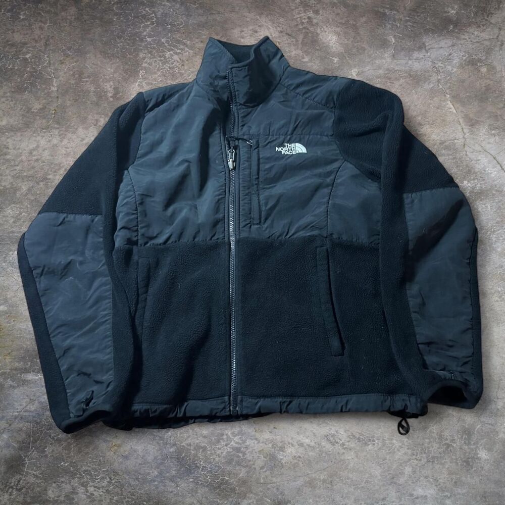 The North Face Jacket Womens Black Medium Denali Polartec Fleece Full Zip